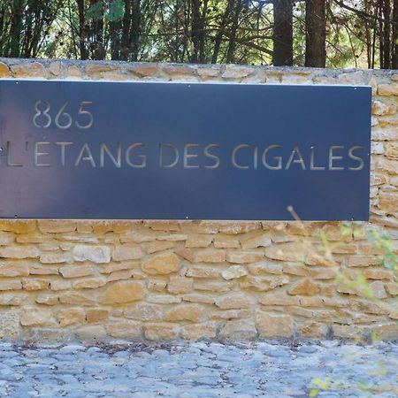 L'Etang Des Cigales Apartman Uchaux Kültér fotó