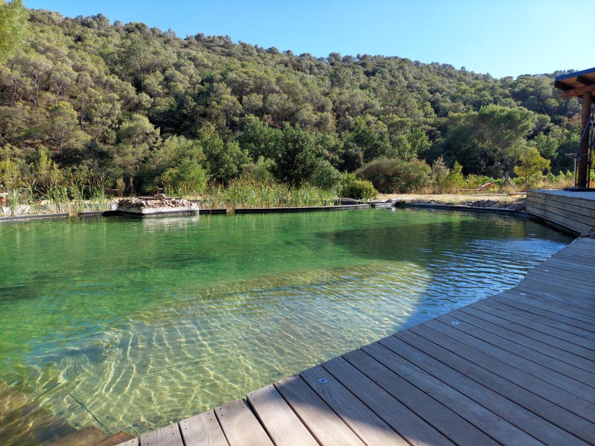 L'Etang Des Cigales Apartman Uchaux Kültér fotó