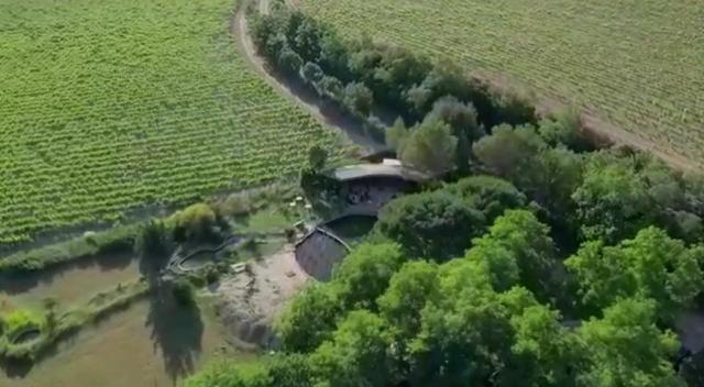 L'Etang Des Cigales Apartman Uchaux Kültér fotó