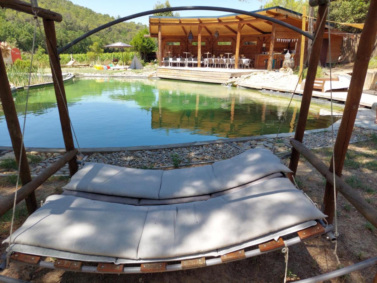 L'Etang Des Cigales Apartman Uchaux Kültér fotó