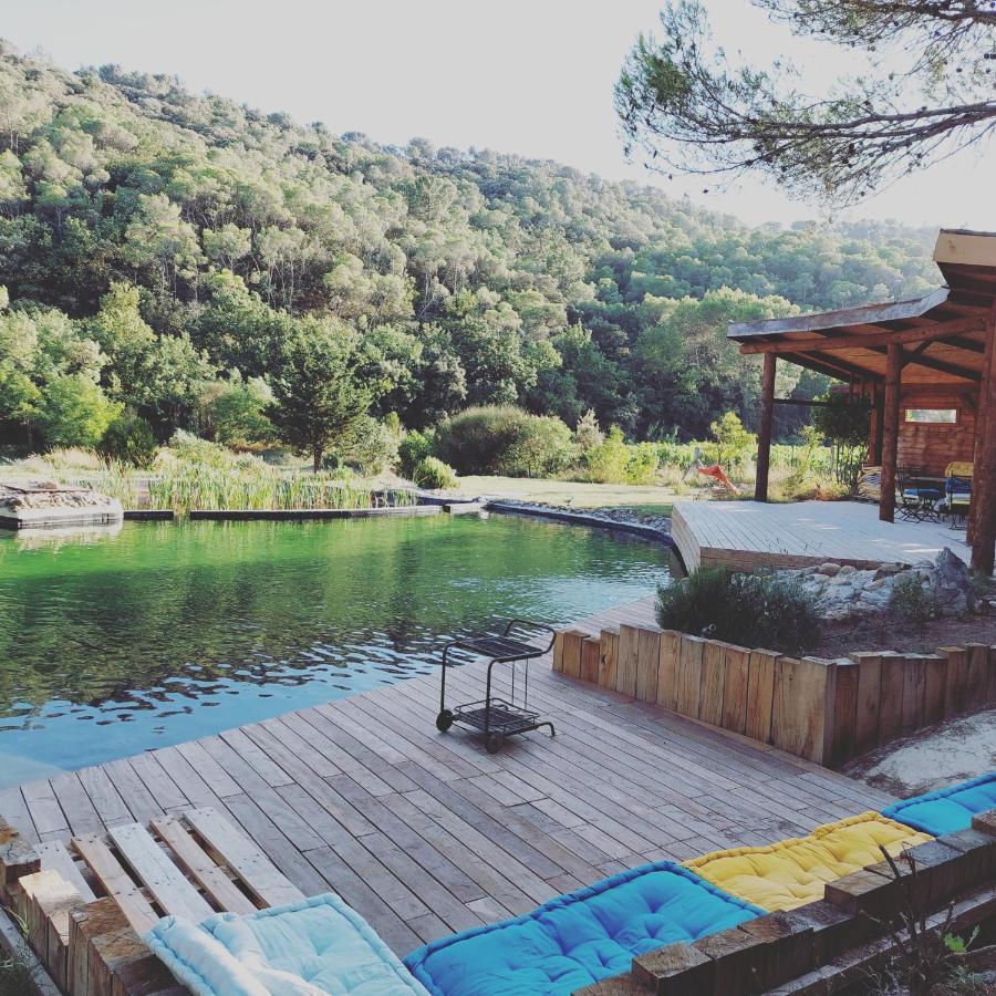 L'Etang Des Cigales Apartman Uchaux Kültér fotó